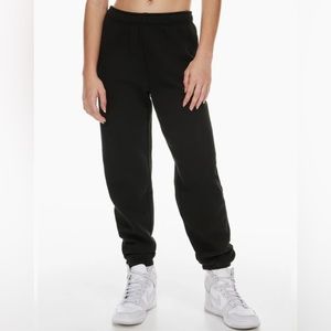 TNA COZY AF BLACK SWEATPANTS